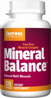 Vitamine und Mineralstoffe ohne Eisen, Mineralbalance, 120 Kapseln JARROW FORMELS